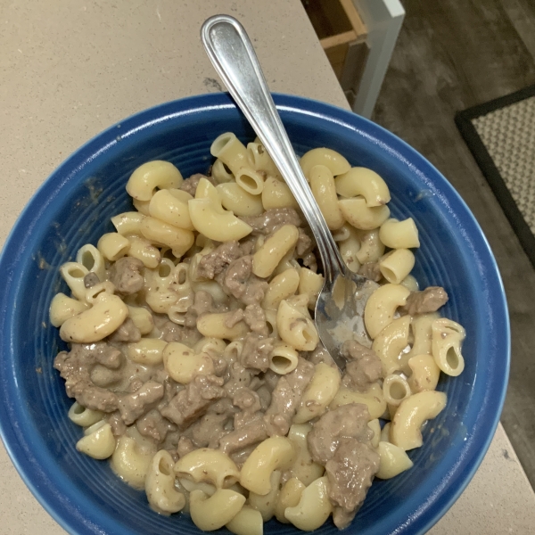 Lazygirl's Ground Turkey Stroganoff