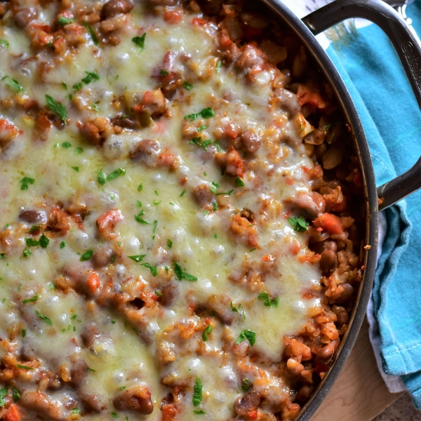 Easy Bean and Rice Casserole