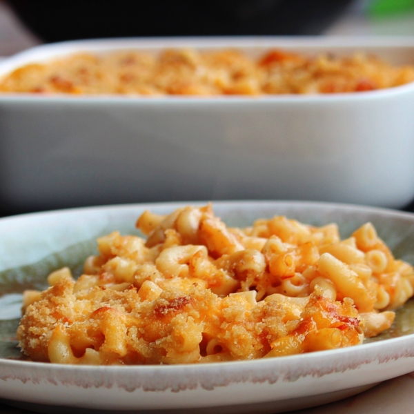 Baked Tomato Mac 'n Cheese