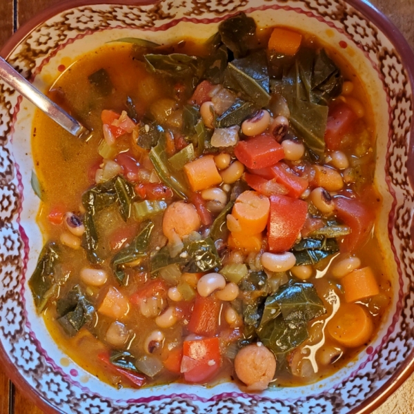 Vegan Black-Eyed Pea Soup