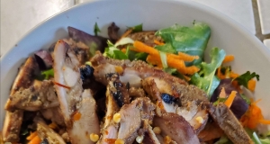 Vietnamese Noodle Salad with Lemongrass Chicken