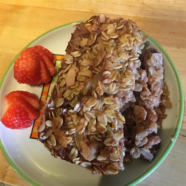 Coconut-Blueberry Baked Oatmeal
