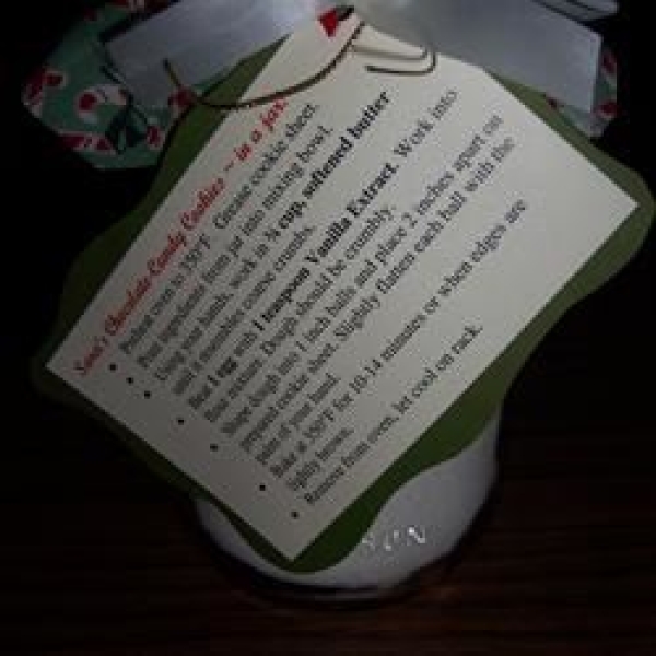 Candy-Coated Chocolates Cookie Mix In A Jar