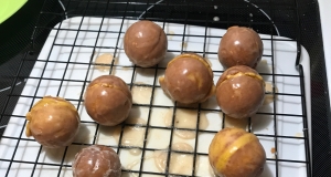 Glazed Pumpkin Donuts