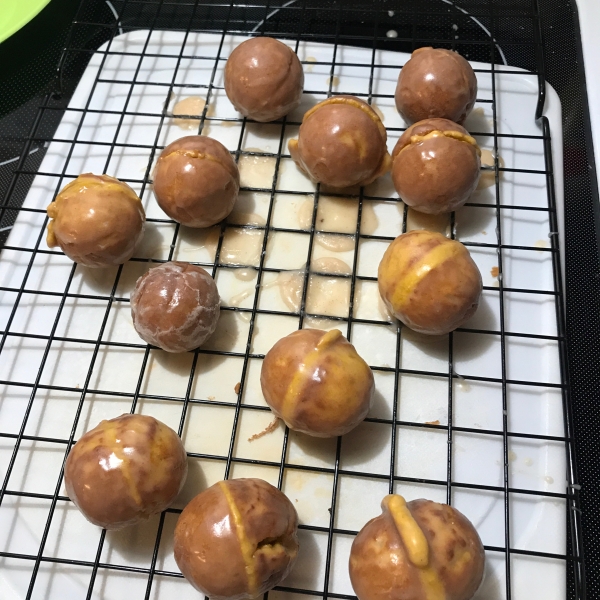 Glazed Pumpkin Donuts