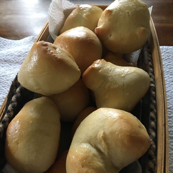 Uncle White's Bread Machine Rolls