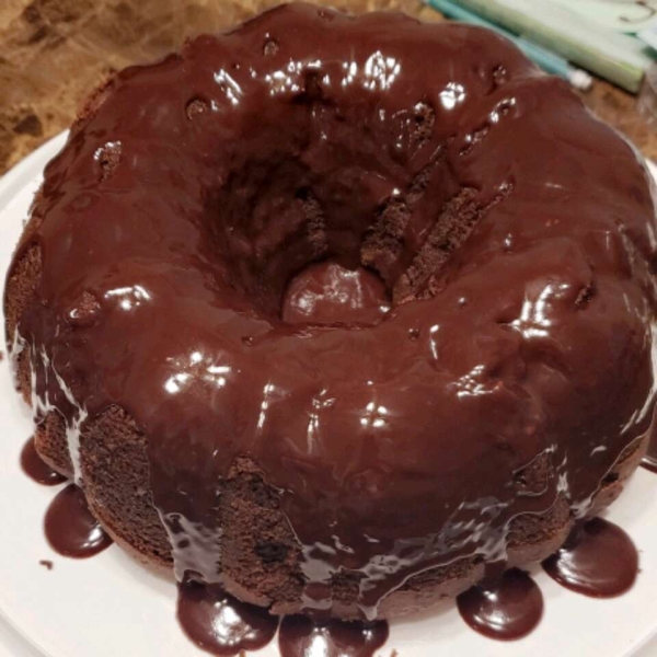Chocolate Pudding Fudge Cake