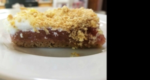 June's Layered Rhubarb Bars