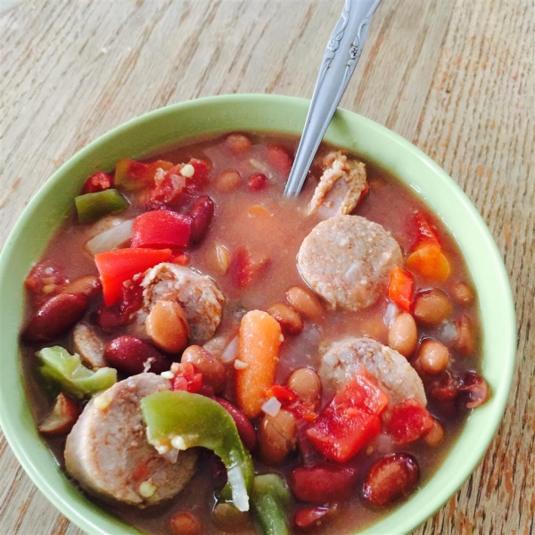 Bean and Sausage Soup