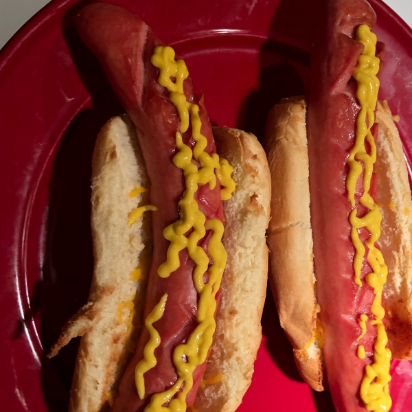 Basic Air Fryer Hot Dogs