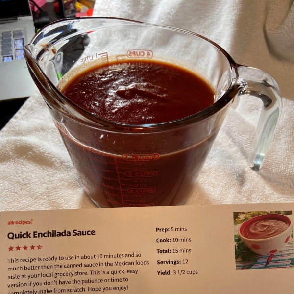 Quick Enchilada Sauce