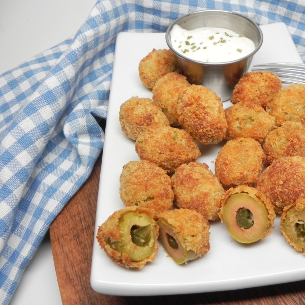 Air-Fried Olives