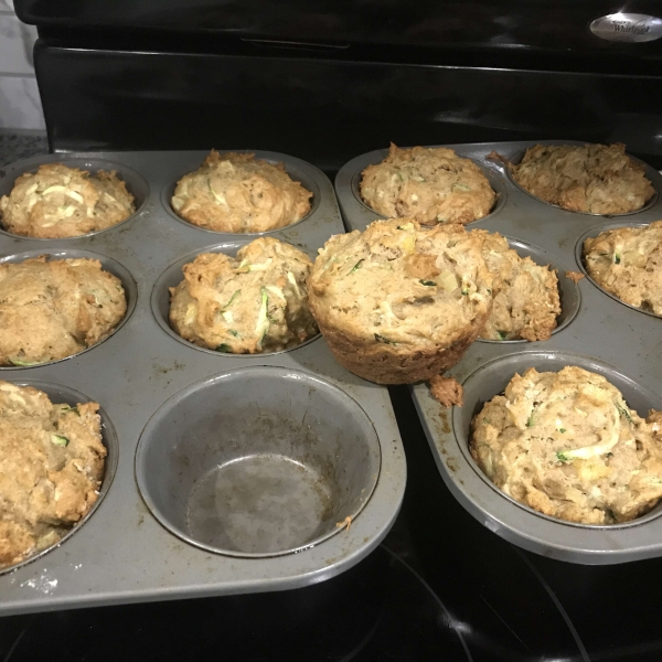 Pineapple Zucchini Muffins