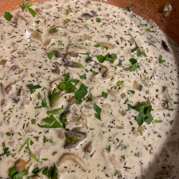Gourmet Cream Of Wild Mushroom Soup