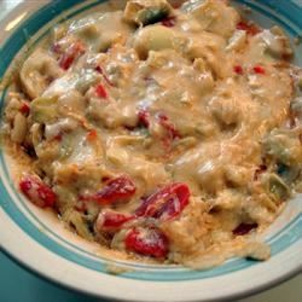 Artichoke and Roasted Red Pepper Dip