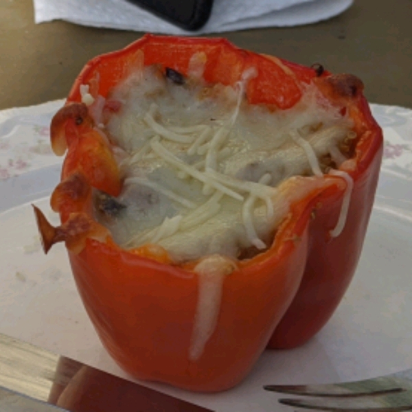 Hash Brown Hot Dish Stuffed Bell Peppers