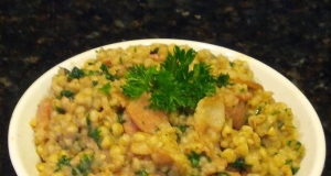 Buckwheat and Bacon Side Dish