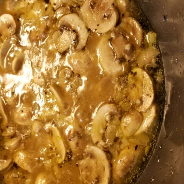 Mushrooms in White Wine Sauce