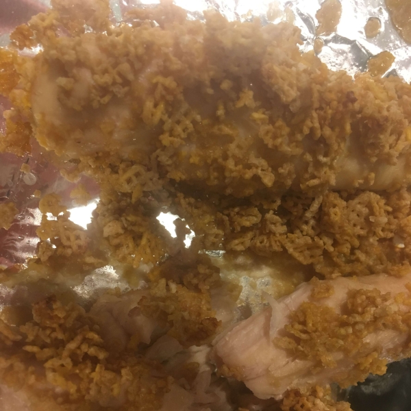 Crispy Baked Cereal Chicken