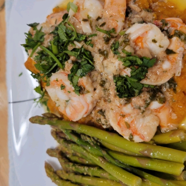 Simple Garlic Shrimp