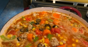 Turkey Taco Soup