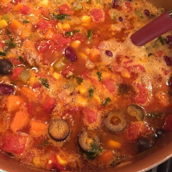 Turkey Taco Soup