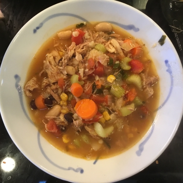 Turkey Taco Soup