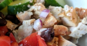 Greek Chicken Quinoa Bowl