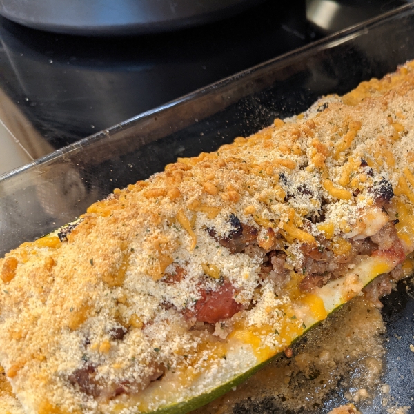 Mediterranean Stuffed Zucchini