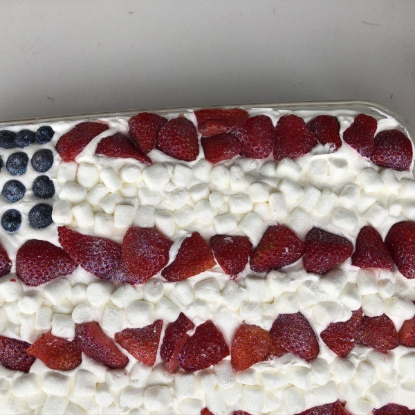 All-American Flag Cake