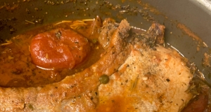 Stewed Tomato Pork Chops