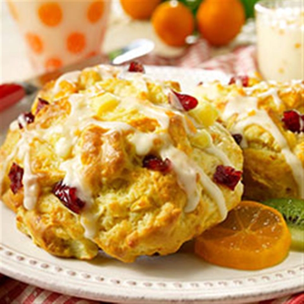 Pear Cranberry Scones