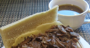 Easiest Slow Cooker French Dip