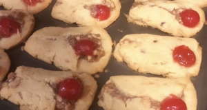 Cherry Bell Cookies