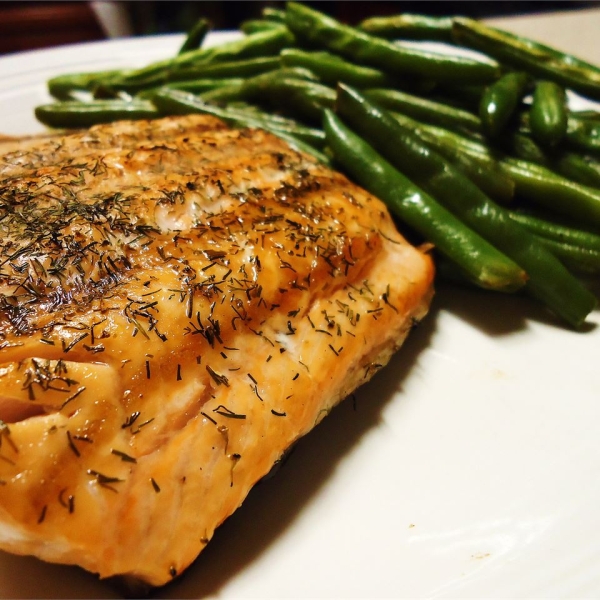 Garlic and Dill Salmon