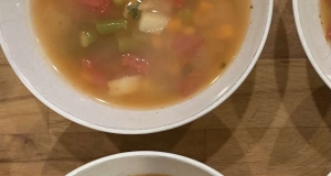 Instant Pot Frozen Vegetable Soup