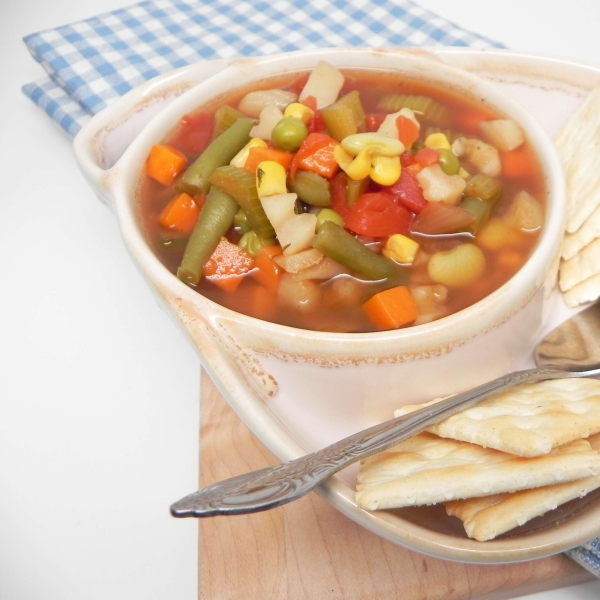 Instant Pot Frozen Vegetable Soup