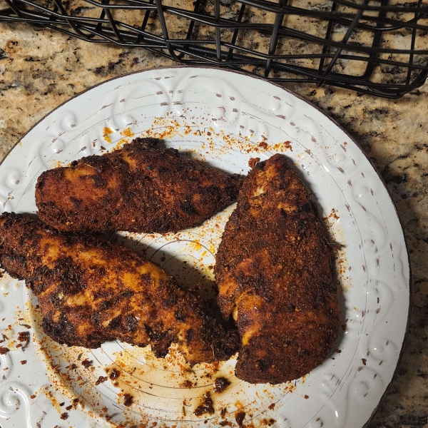 Air Fryer Blackened Chicken Breasts