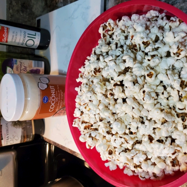 Coconut Oil Popcorn