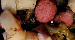 Amy's Green Beans and Sausage Dish
