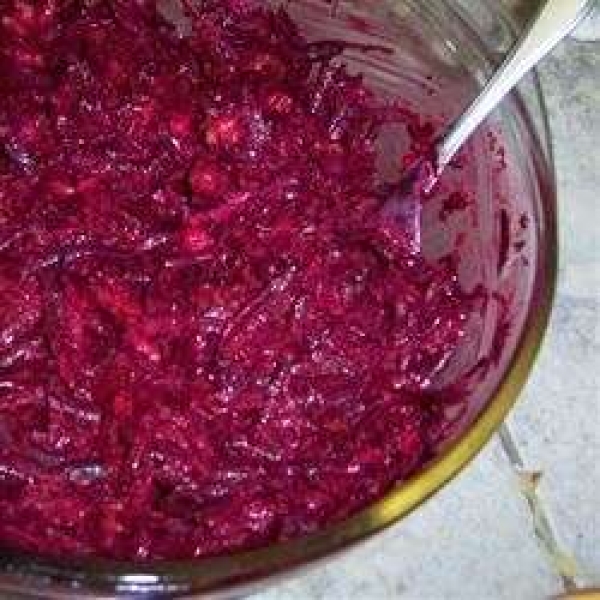 Beet, Walnut and Prune Salad