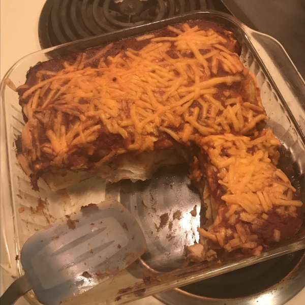 Turkey Pumpkin Enchiladas