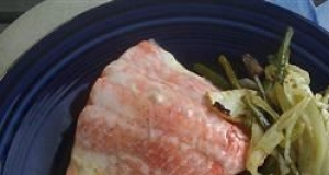 Dill Poached Salmon