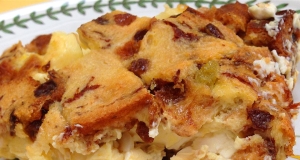 Apple Raisin French Toast Strata