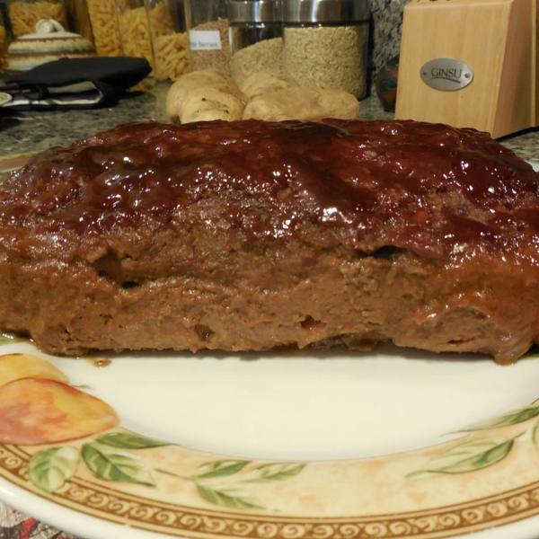 Bison Meatloaf with Green Chile and Bacon