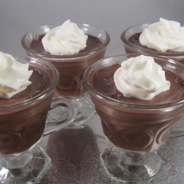 Dark Chocolate Pudding