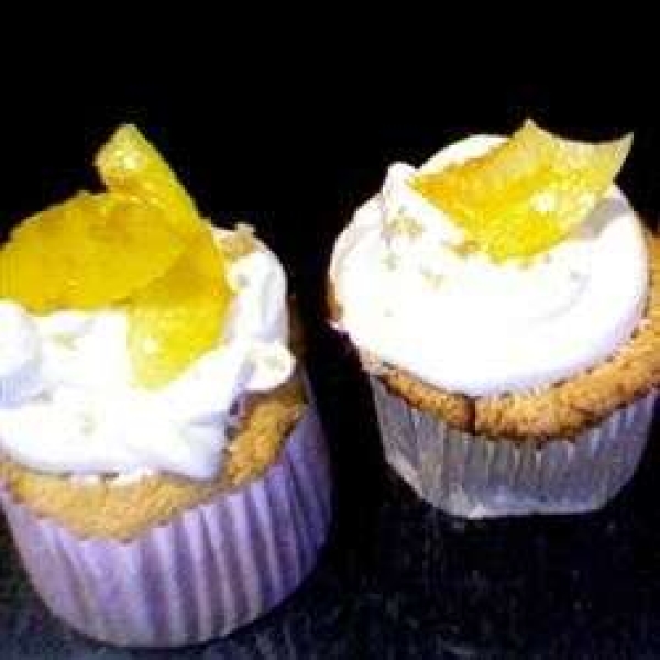 Peach Angel Food Cake