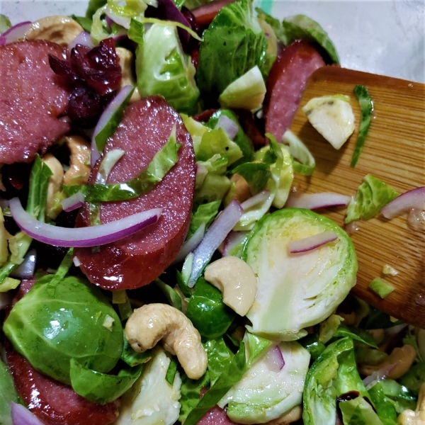 Hillshire Farm® Smoked Sausage and Brussels Sprout Salad