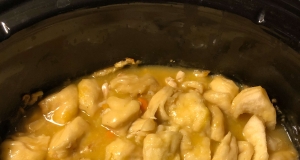 Slow Cooker Turkey and Dumplings