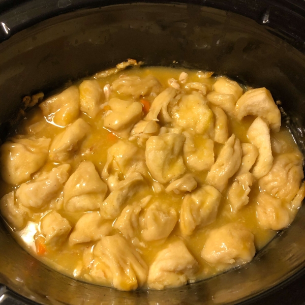 Slow Cooker Turkey and Dumplings